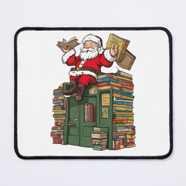 Item preview, Santa Clause with Books designed and sold by UltimateWorld.