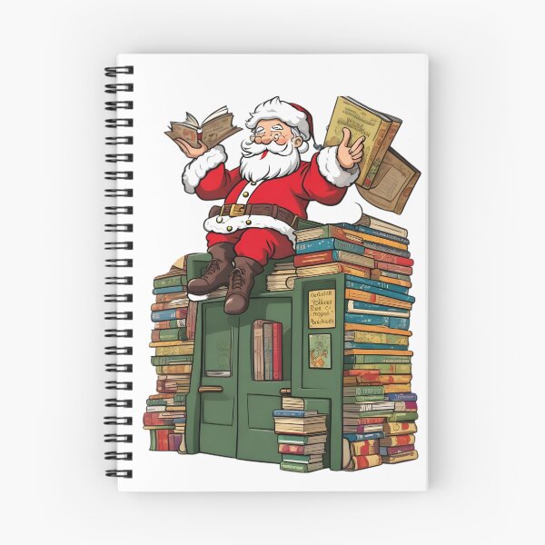 Item preview, Papá Noel con libros designed and sold by UltimateWorld.
