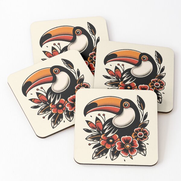 Item preview, Toucan Tattoo Design designed and sold by GiovanniConti.