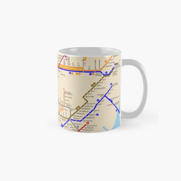 Item preview, New York City Subway Map designed and sold by KALEIDOSCOPE UK.