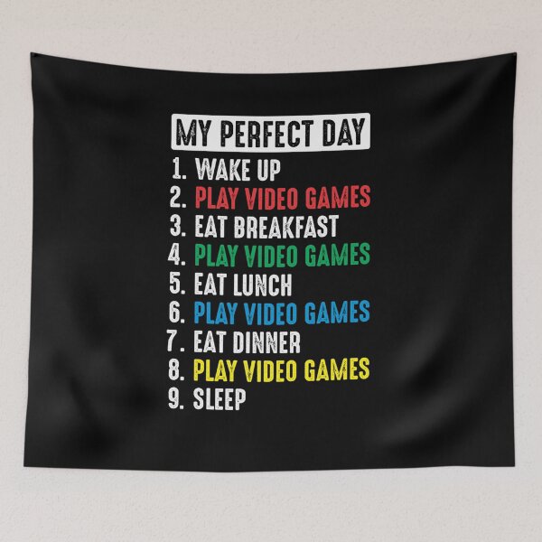 Item preview, My Perfect Day Video Games designed and sold by taaddison50.