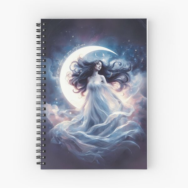 Item preview, Selene the Moon Goddess Greek Mythology Drawing Quote designed and sold by TheLocoShop.