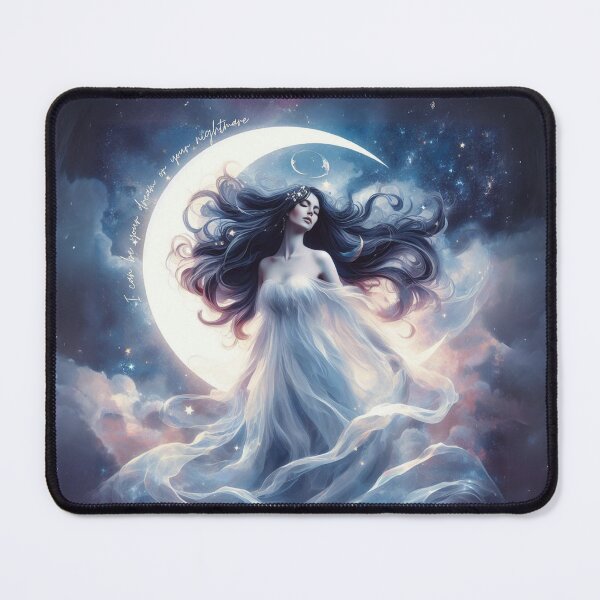 Item preview, Selene the Moon Goddess Greek Mythology Drawing Quote designed and sold by TheLocoShop.
