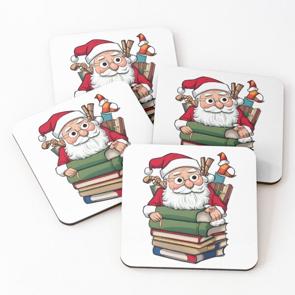 Item preview, Santa Clause with Books designed and sold by UltimateWorld.