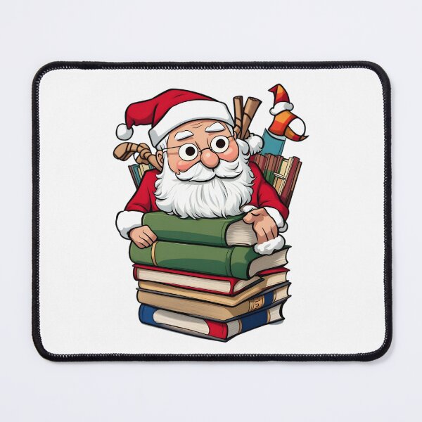 Item preview, Santa Clause with Books designed and sold by UltimateWorld.