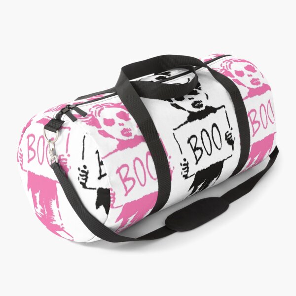 Item preview, Boo Protestor - Black White Pink Version designed and sold by SorryFrog.