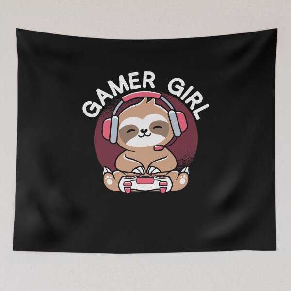 Item preview, Gamer Girl Sloth Gaming designed and sold by taaddison50.