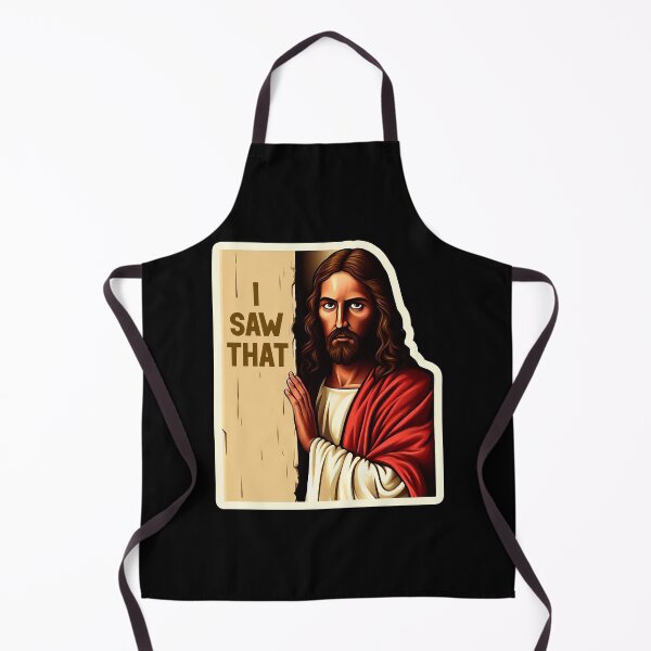 Item preview, I SAW THAT Jesus meme WWJD designed and sold by plushism.