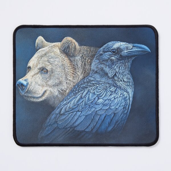 Item preview, Raven Law 'Bear and Raven' designed and sold by Anthony Harrison.