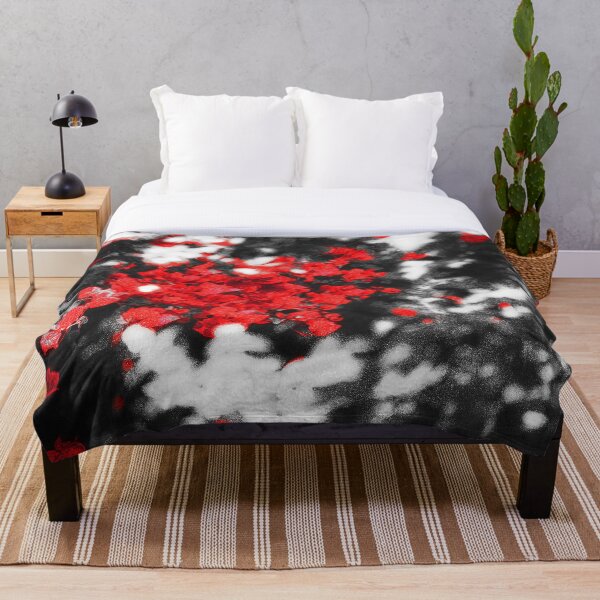 Item preview, Sparkle Red Flower Abstraction designed and sold by Marco Sales.