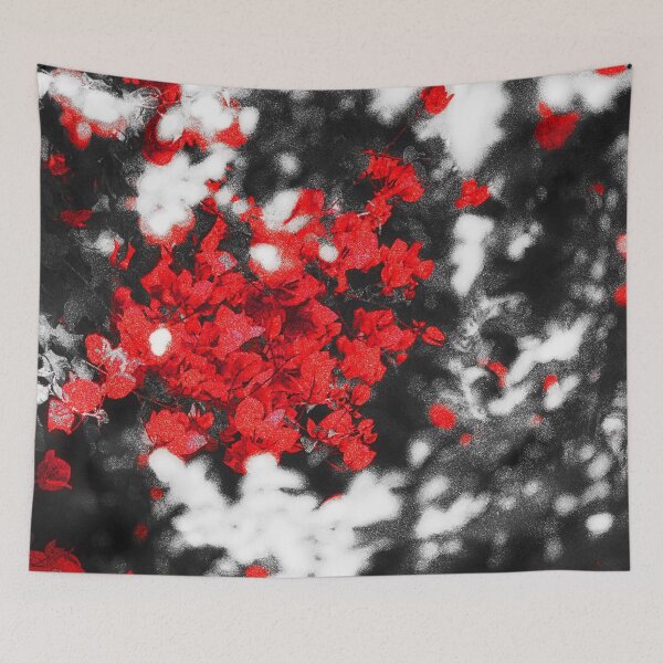 Item preview, Sparkle Red Flower Abstraction designed and sold by Marco Sales.