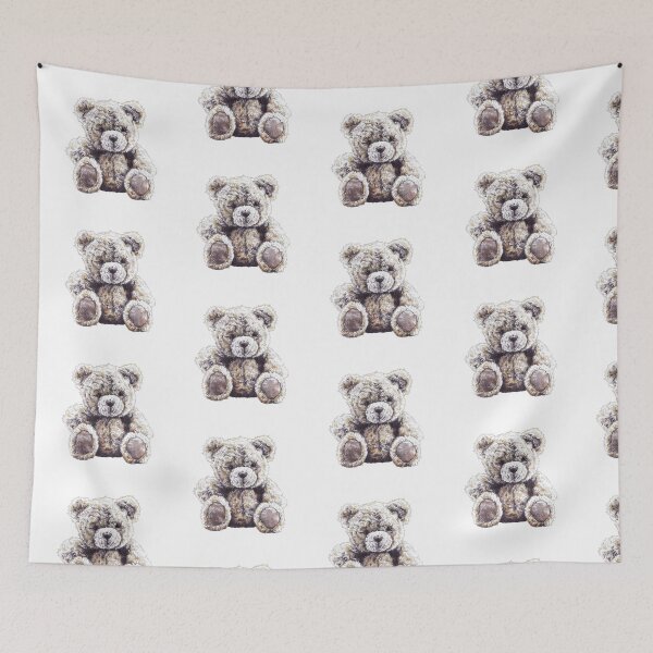 Item preview, Teddy Bear - Plushie Cuddly Bear designed and sold by Amber Westwood.