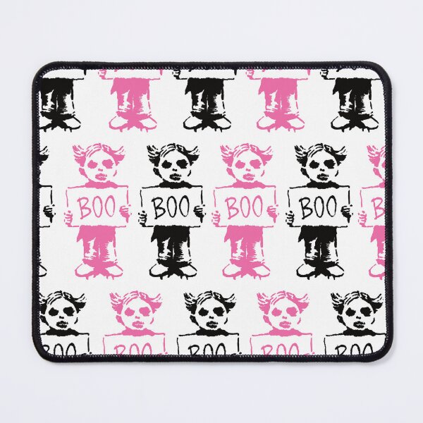 Item preview, Boo Protestor - Black White Pink Version designed and sold by SorryFrog.