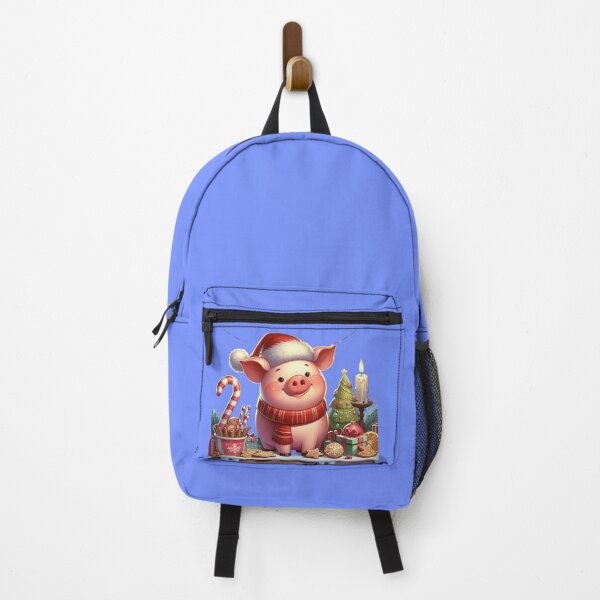 Aperçu de l'œuvre Adorable petit cochon de Noël créée et vendue par DigiDreamyArt.