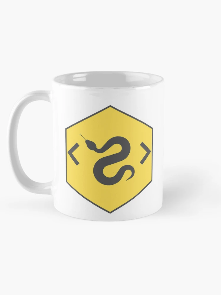Thumbnail 5 of 6, Coffee Mug, Python Hexagon - Python Logo designed and sold by Redstrawberry13.