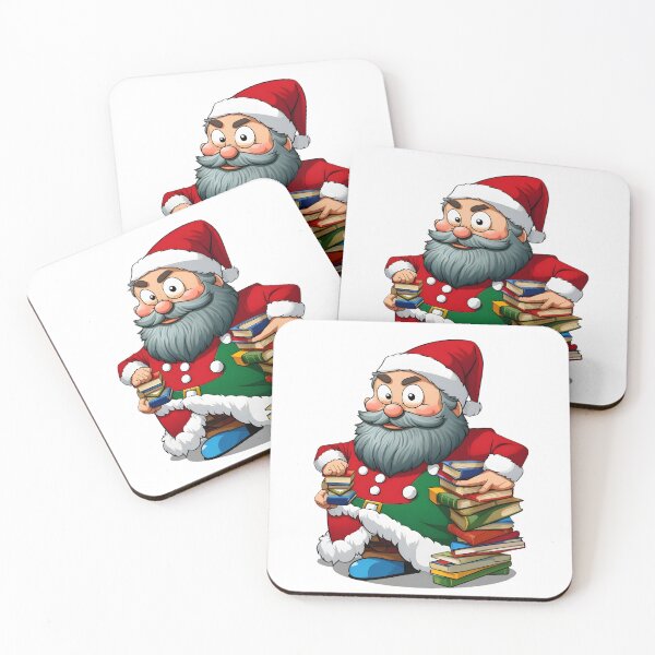 Item preview, Santa Clause with Books designed and sold by UltimateWorld.