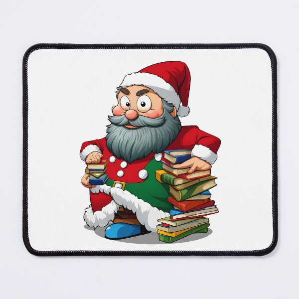 Item preview, Santa Clause with Books designed and sold by UltimateWorld.