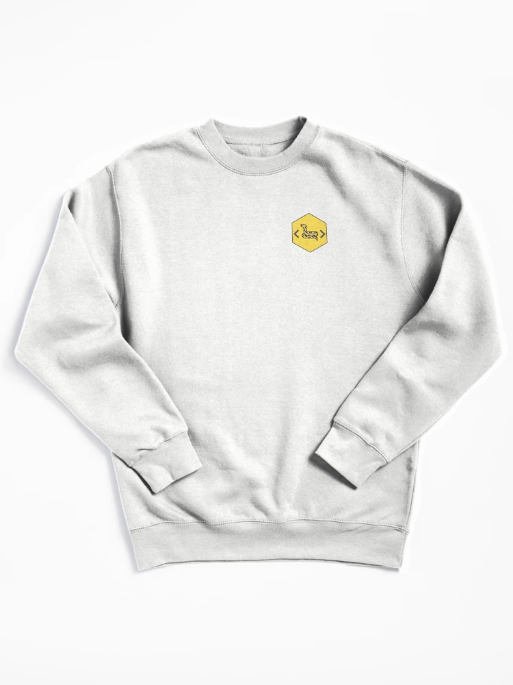Thumbnail 1 of 6, Pullover Sweatshirt, Python Hexagon - Python Logo designed and sold by Redstrawberry13.