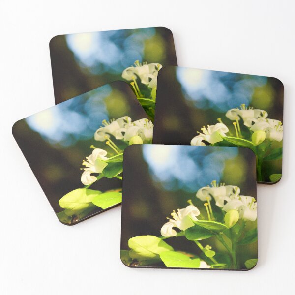 Item preview, Jasmine Blooms With Bokeh designed and sold by MercerImages.