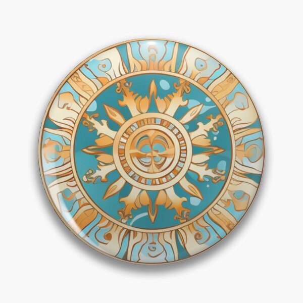 Item preview, Holy Winter Sun Ornament designed and sold by GrinGalore.