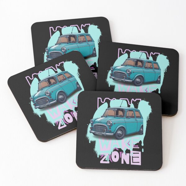 Item preview, Cool Retro Car Mini designed and sold by Ecmoprints.