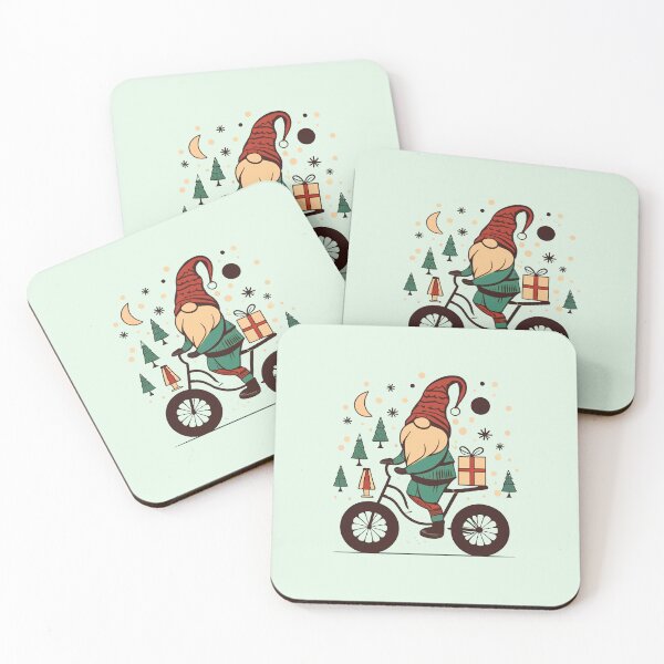 Item preview, Cute gnome on cycle designed and sold by Itsheartshop.