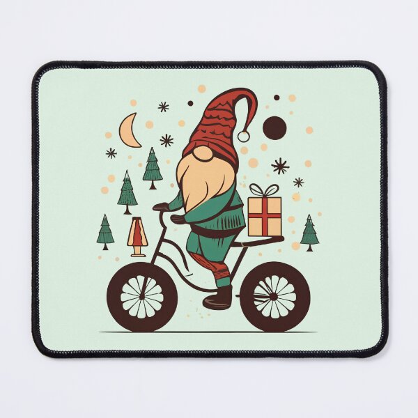 Item preview, Cute gnome on cycle designed and sold by Itsheartshop.