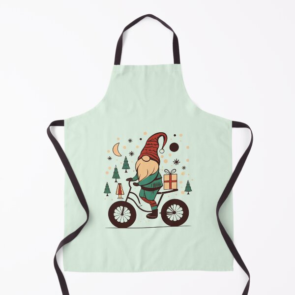 Item preview, Cute gnome on cycle designed and sold by Itsheartshop.