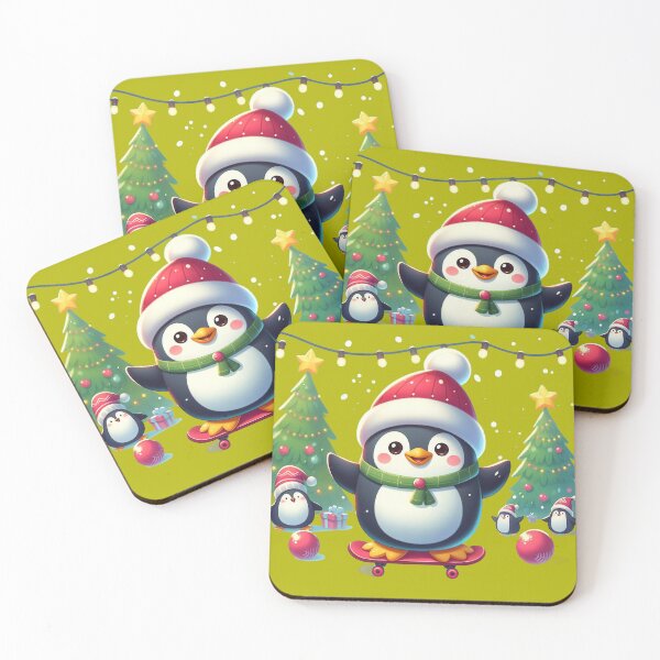 Item preview,  Adorable Little Christmas Penguin designed and sold by DigiDreamyArt.