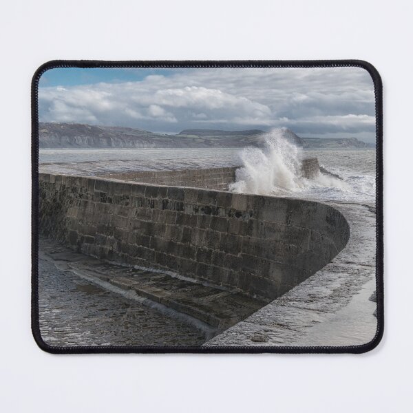Item preview, A stormy sea in Lyme Regis designed and sold by JoSowden.