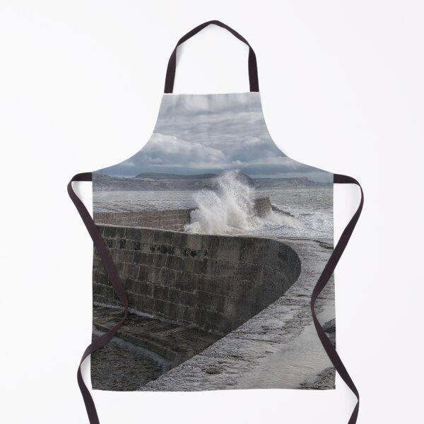 Item preview, A stormy sea in Lyme Regis designed and sold by JoSowden.