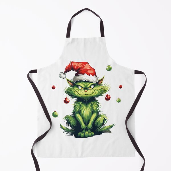 Item preview, Green Cat Christmas designed and sold by slicksdesigns.