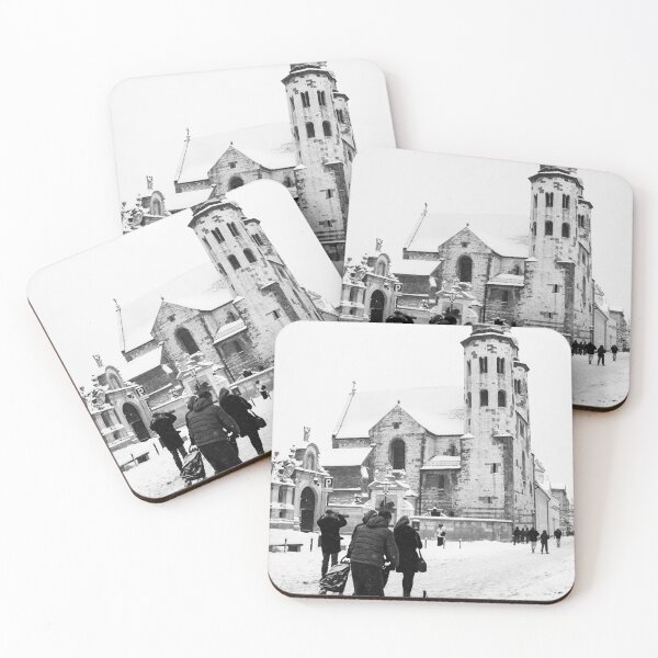 Item preview, Snowy city street photography designed and sold by StreetOnDemand.