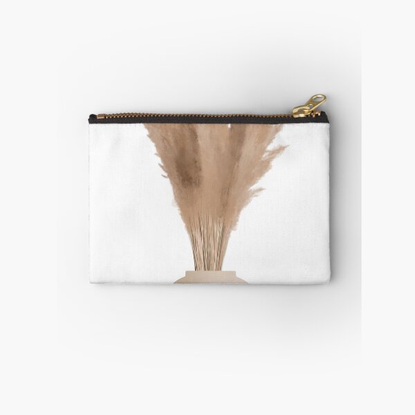 Item preview, Digital Drawn Pampas Grass in Beige Vase with White Background designed and sold by Anton Repetto.