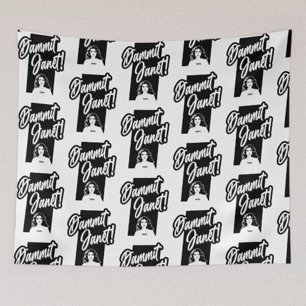Item preview, Dammit Janet - The Rocky Horror Picture Show designed and sold by ShopAbernathy.