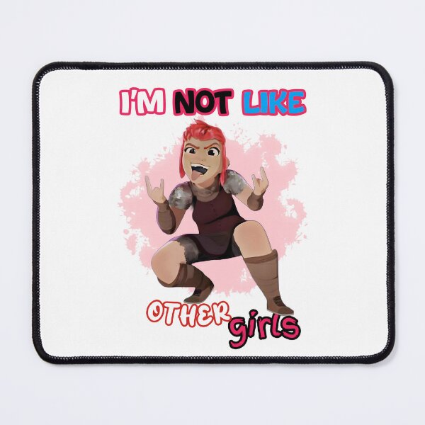 Item preview, Nimona's Rebellion: I'm not like other girls designed and sold by PrintopiaHaven.