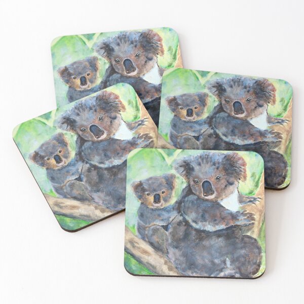 Item preview, Koala and Baby designed and sold by Glenys Coleman.