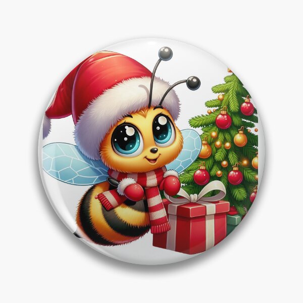 Item preview,  Adorable Little Chritmas Bee designed and sold by DigiDreamyArt.