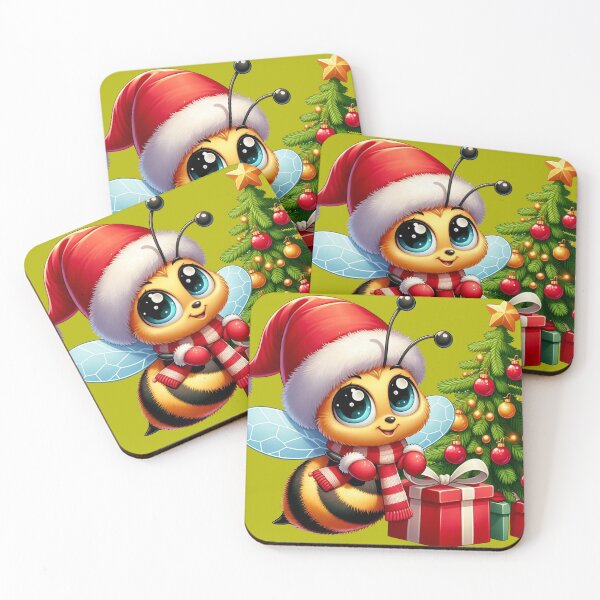 Item preview,  Adorable Little Chritmas Bee designed and sold by DigiDreamyArt.