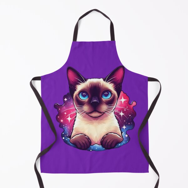 Item preview, Siamese Cat in the Galaxy designed and sold by unepommedeterre.