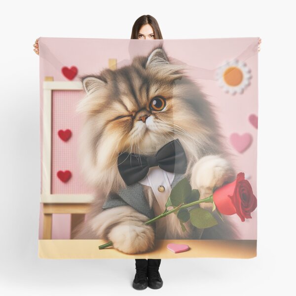 Item preview, Charm in Motion: A Pretty Cat Winning on Two Back Legs designed and sold by autrouvetout.