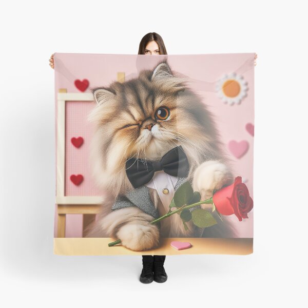 Item preview, Charm in Motion: A Pretty Cat Winning on Two Back Legs designed and sold by autrouvetout.
