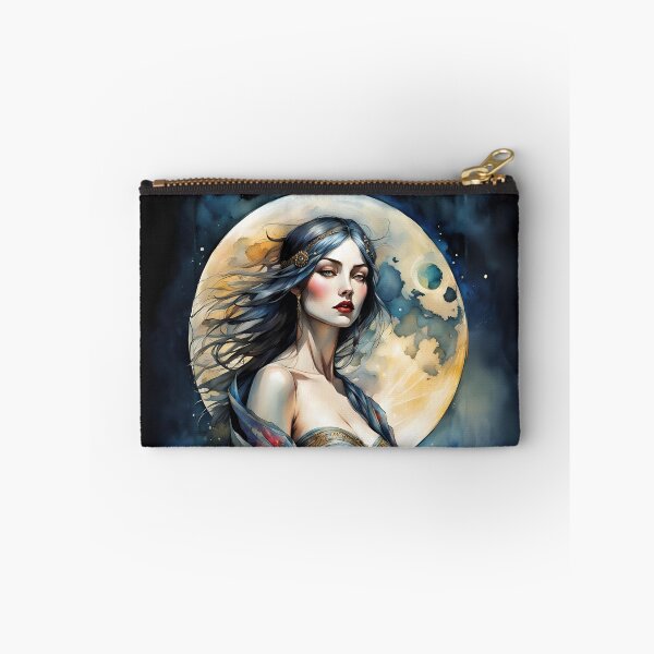 Item preview, Selene the Moon Goddess Greek Mythology Drawing Quote designed and sold by TheLocoShop.