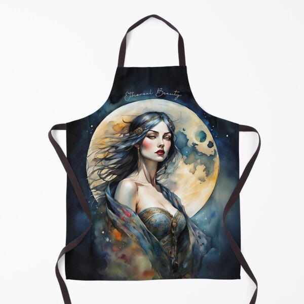 Item preview, Selene the Moon Goddess Greek Mythology Drawing Quote designed and sold by TheLocoShop.