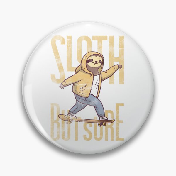 Item preview, Surfer Sloth surfing a Surfskate, skateboard. designed and sold by kongkorakrich.