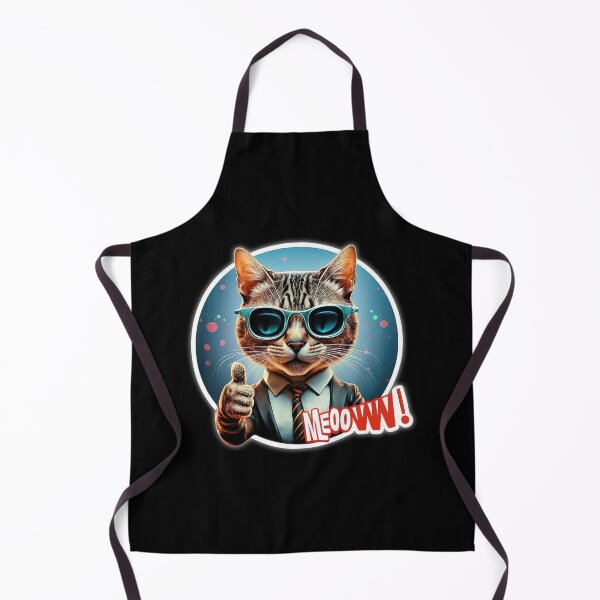 Item preview, Business Cat wearing Sunglasses MEOOWWW! designed and sold by Delemore Art.