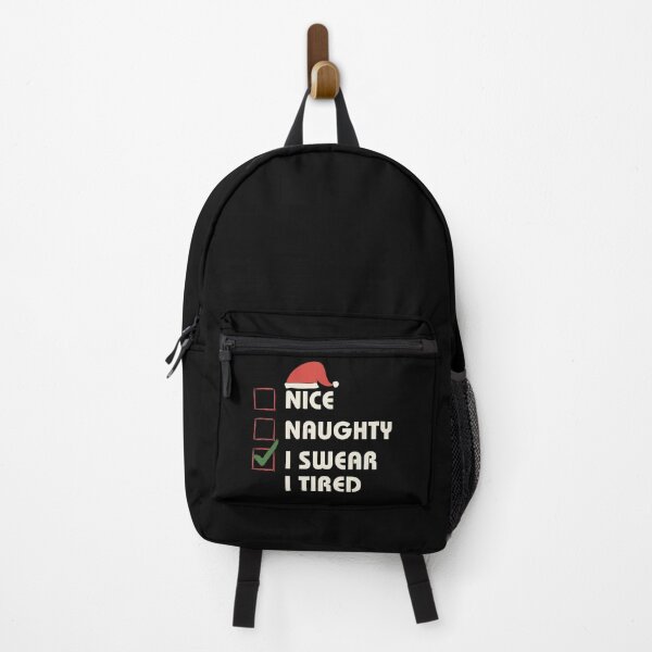 Item preview, Naughty Nice I Tired, Christmas Gifts for New Parents designed and sold by Dog Terrier Lovers.