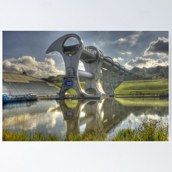 The Falkirk Wheel Poster