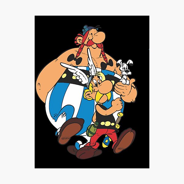 Item preview, asterix and obelix logo designed and sold by ShopAbernathy.