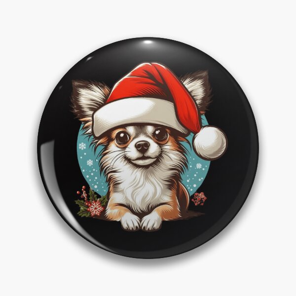Item preview, Cute Chihuahua Brings Holiday Magic designed and sold by HeadTurningArt.